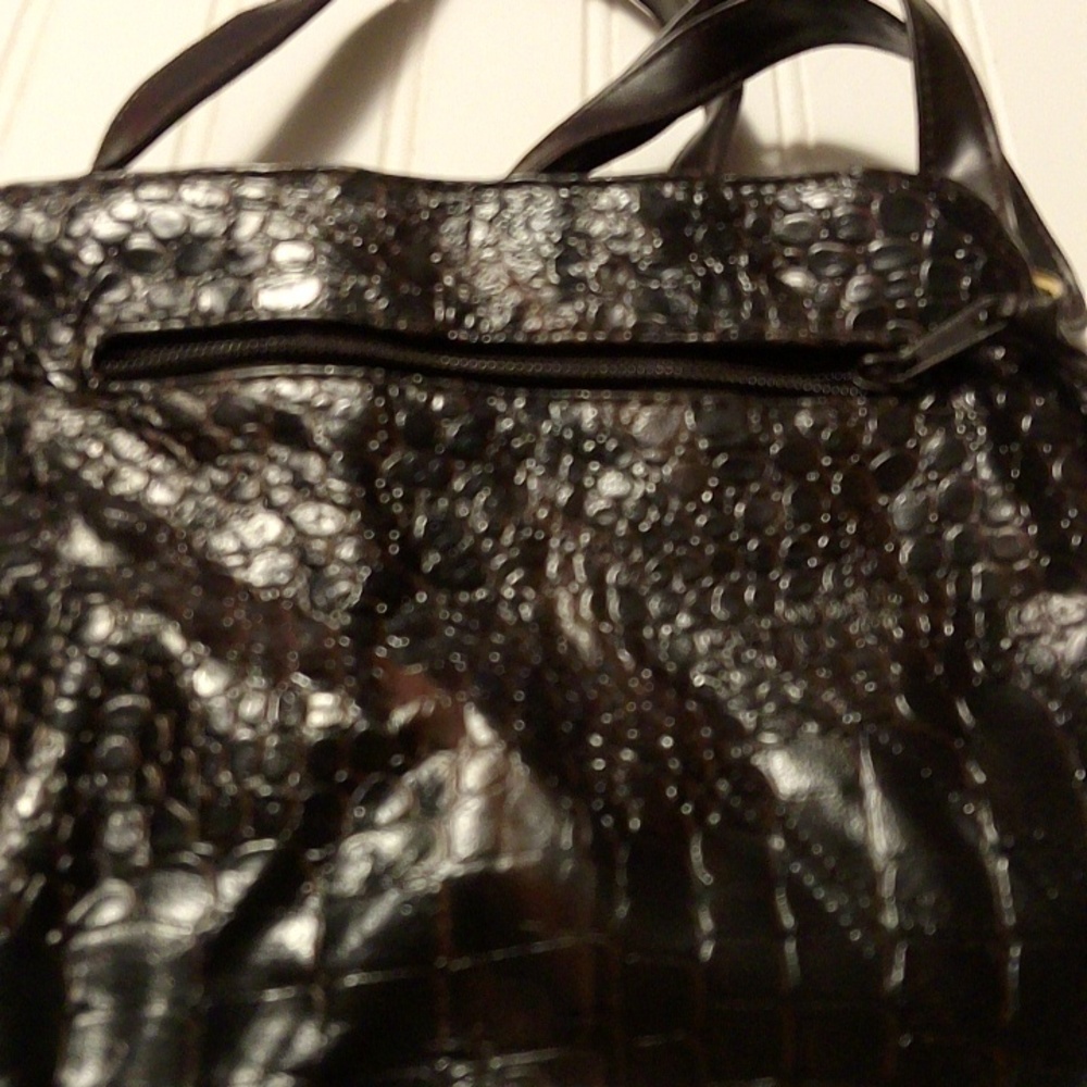 Brown Unbranded Pebbled Stone Pattern Shoulder Bag - image 2